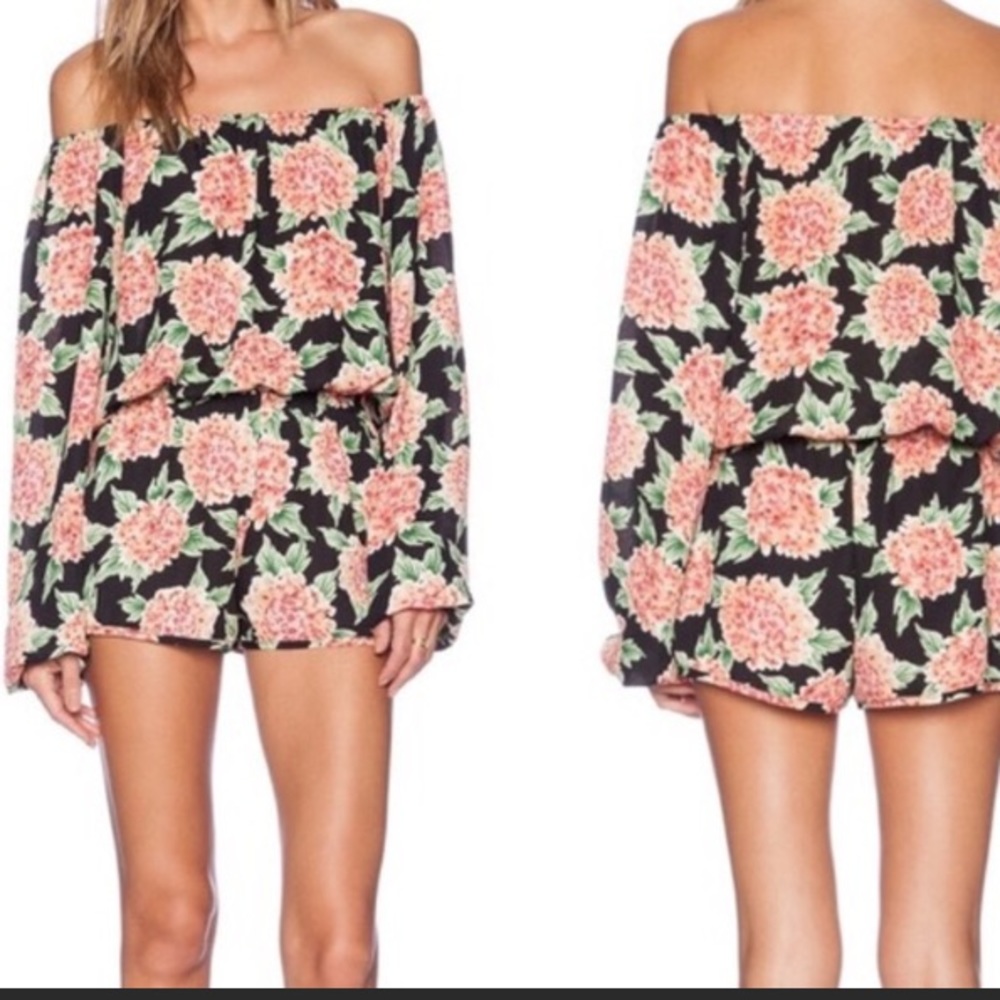 Show Me Your Mumu Rane Romper ~ in Flower Puff Girls